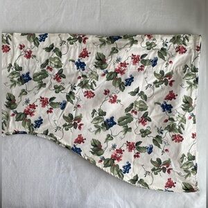 Vintage Waverly Orchard Trail Set Of 2 Curtains Valances Scalloped Cottage‎ Core